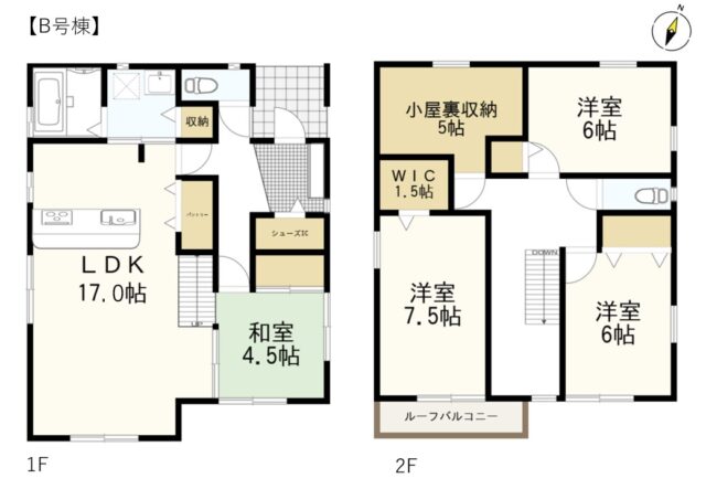 大崎市古川諏訪2丁目　B号棟