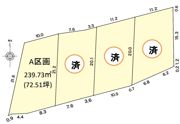 石巻市蛇田字金津町