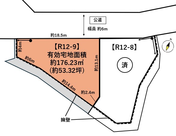 宮城郡利府町神谷沢　R12街区9