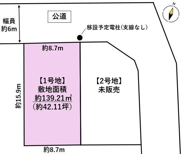 宮城郡利府町花園3丁目　1号地