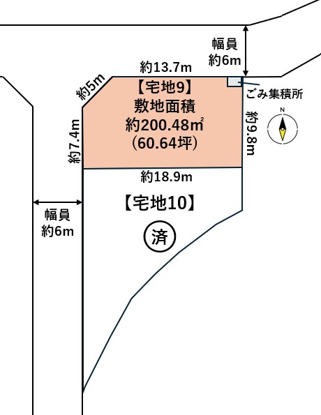 太白区中田6丁目　宅地9