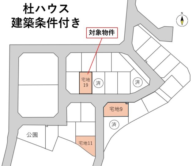 太白区中田6丁目　宅地19(条件付き)