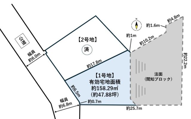 岩沼市平等4丁目　1号地