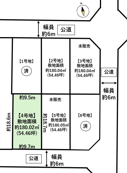 名取市愛島郷2丁目　4号地