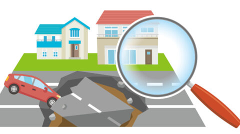 全国各地で急増する「道路陥没」。岩沼市の宅地にも大きな穴