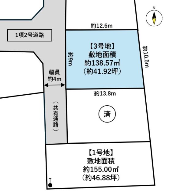 名取市増田北谷　3号地