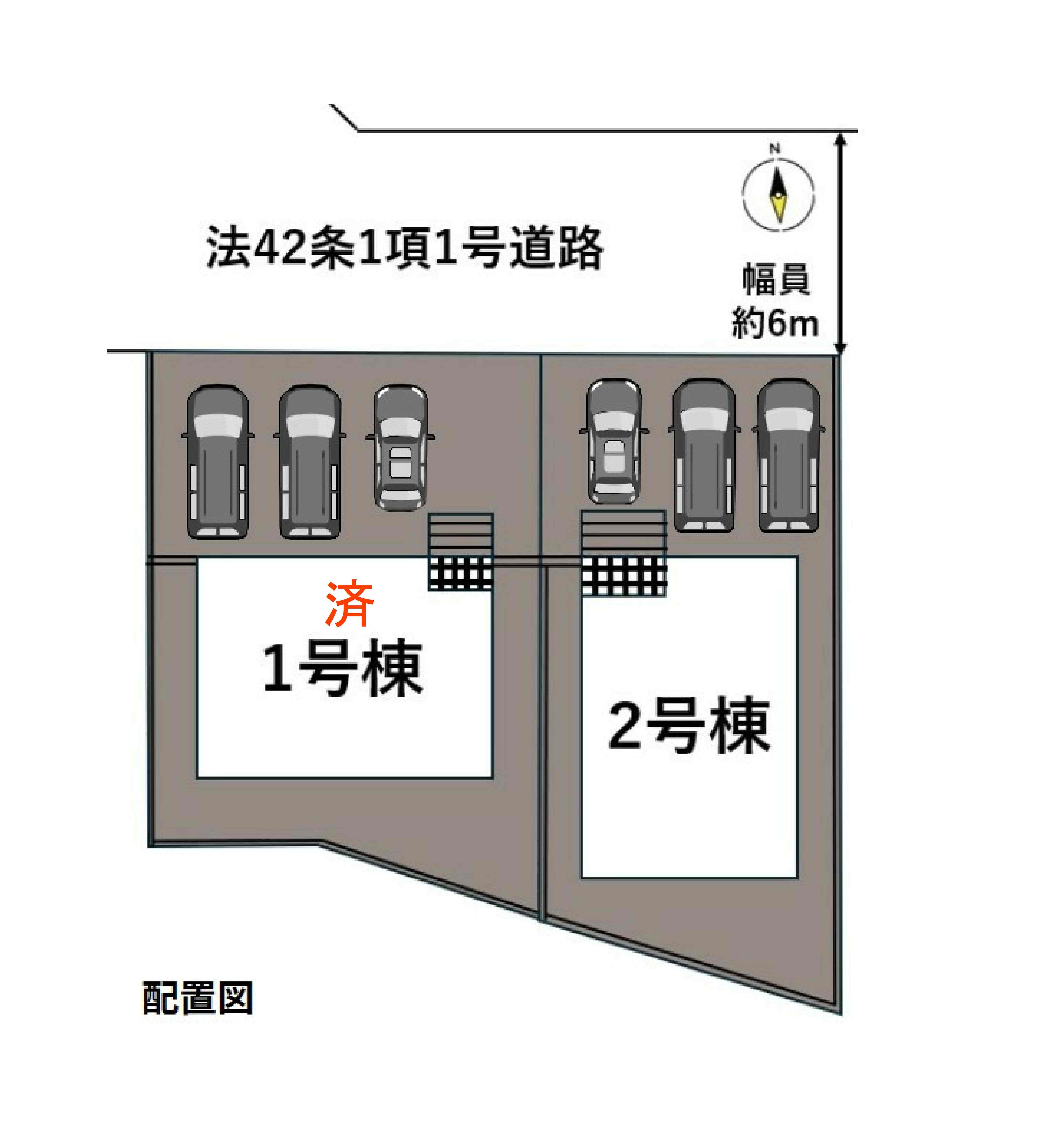 岩沼市松ケ丘第1　2号棟