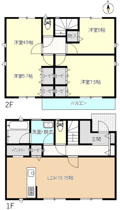 岩沼市松ケ丘第1　1号棟