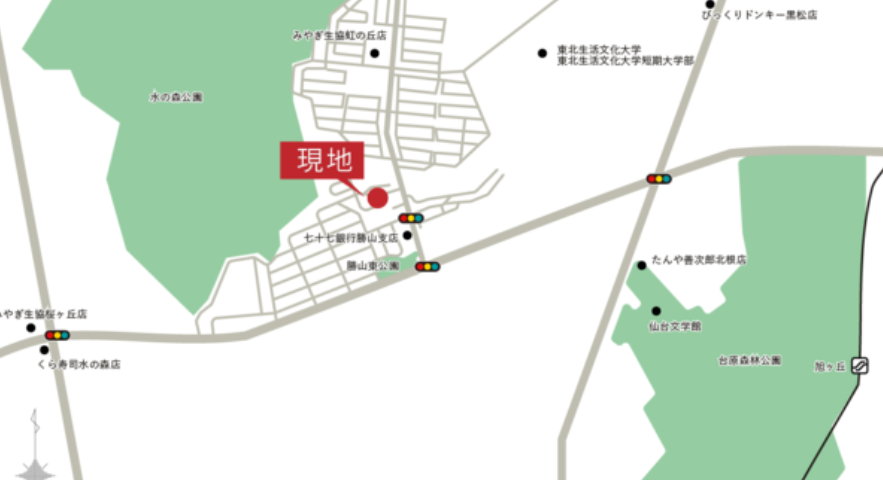 青葉区東勝山