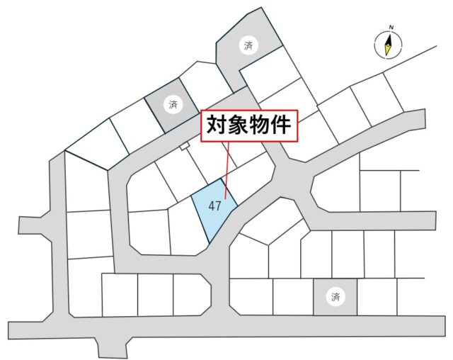 宮城郡利府町神谷沢字広畑　47号地