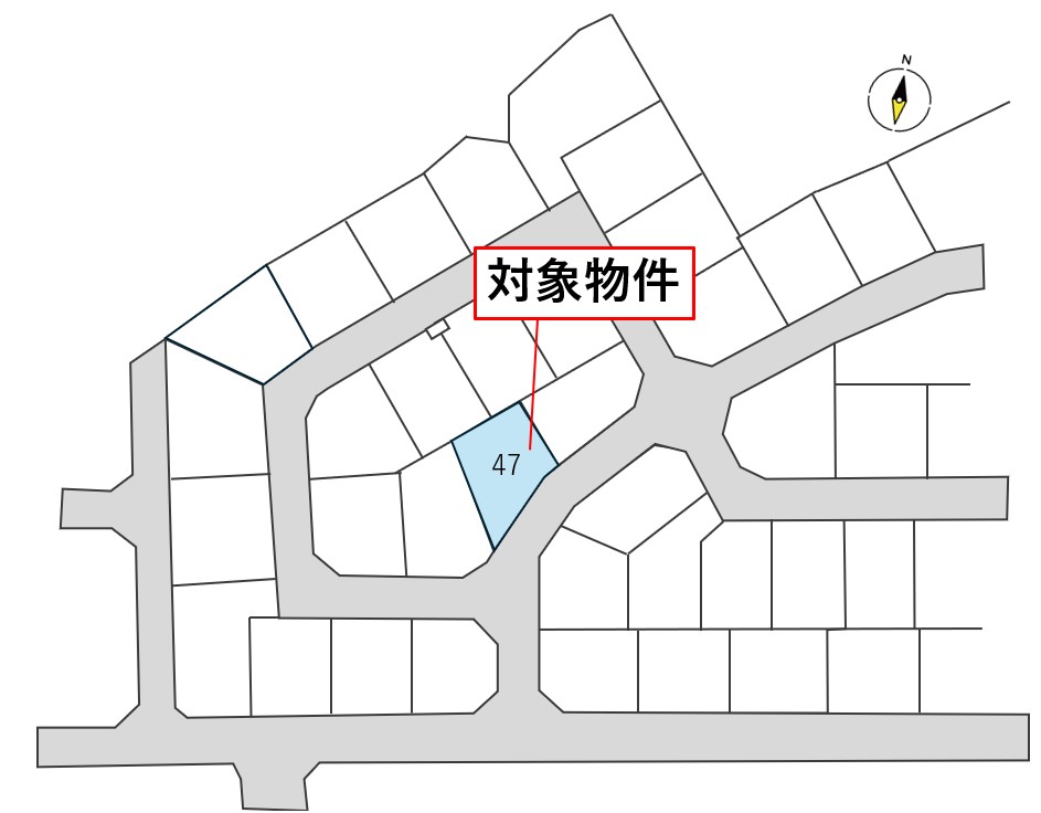 宮城郡利府町神谷沢字広畑　47号地