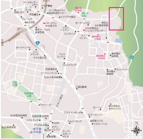 富谷市明石台