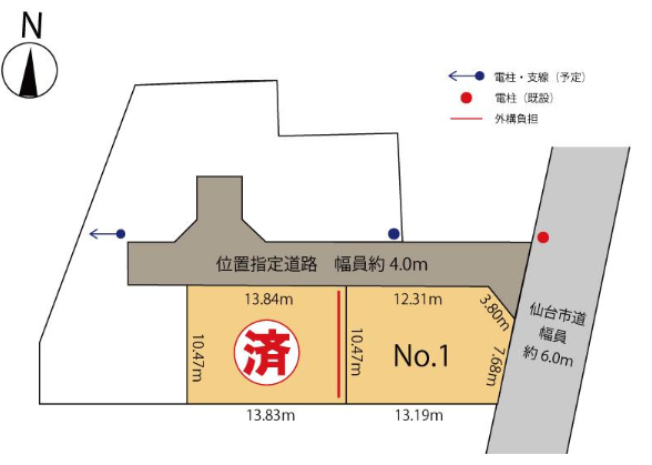 エムズコート太白区西中田３丁目