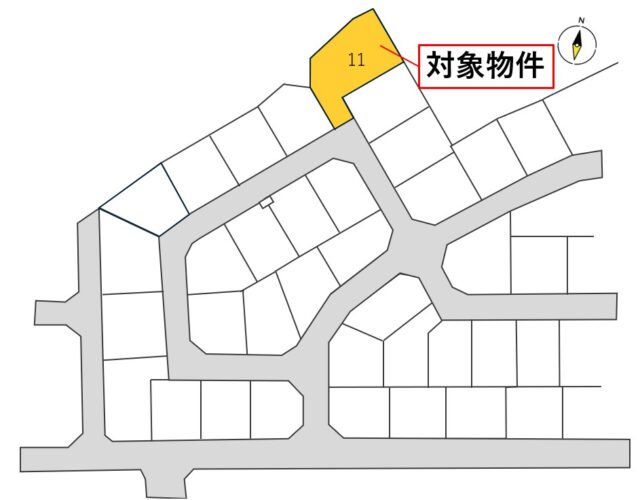 宮城郡利府町神谷沢字広畑　11号地