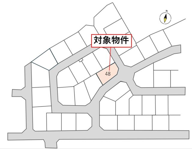 宮城郡利府町神谷沢字広畑　48号地
