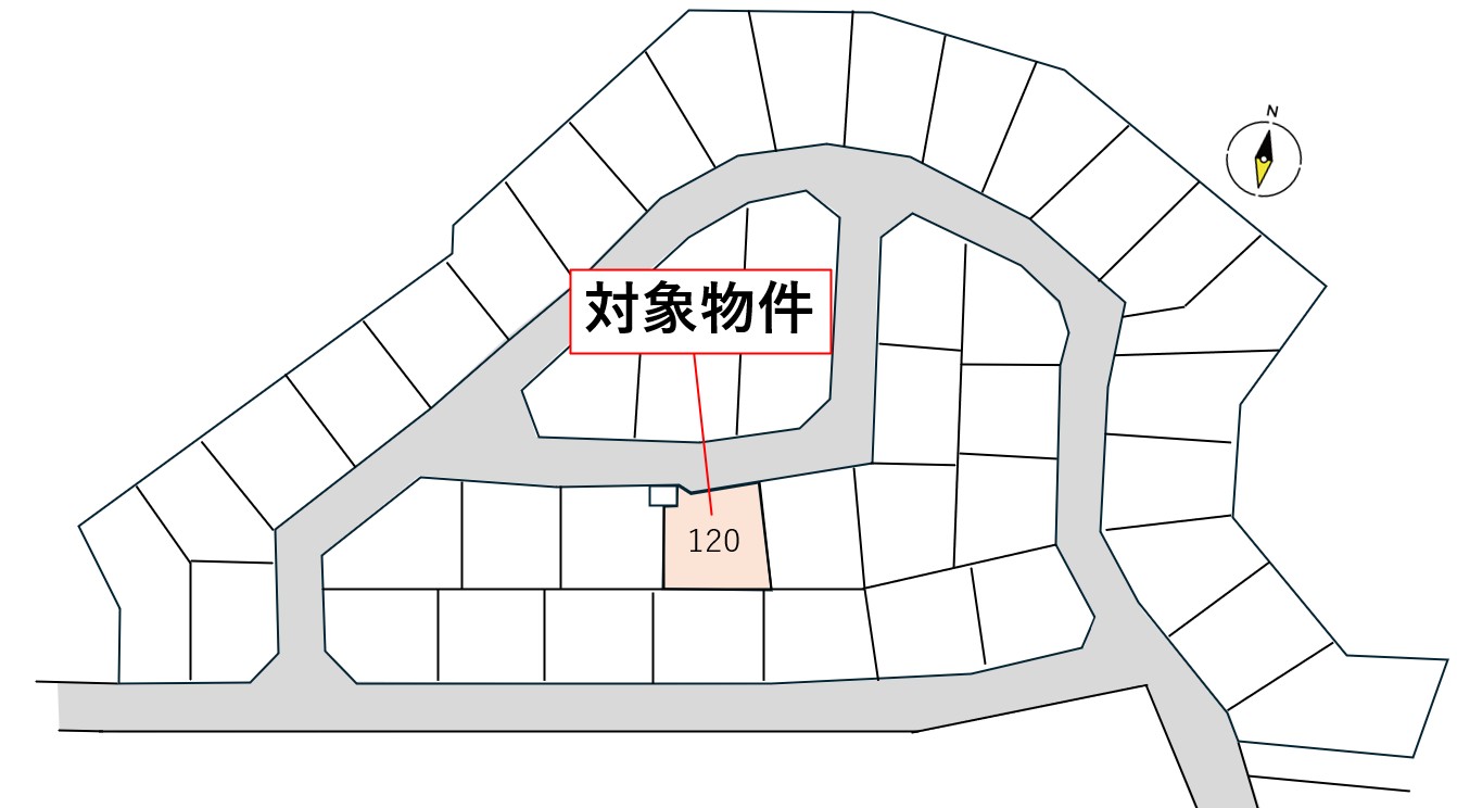 宮城郡利府町神谷沢字広畑 120号地