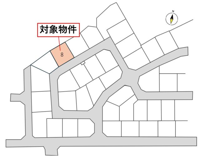 宮城郡利府町神谷沢字広畑　8号地