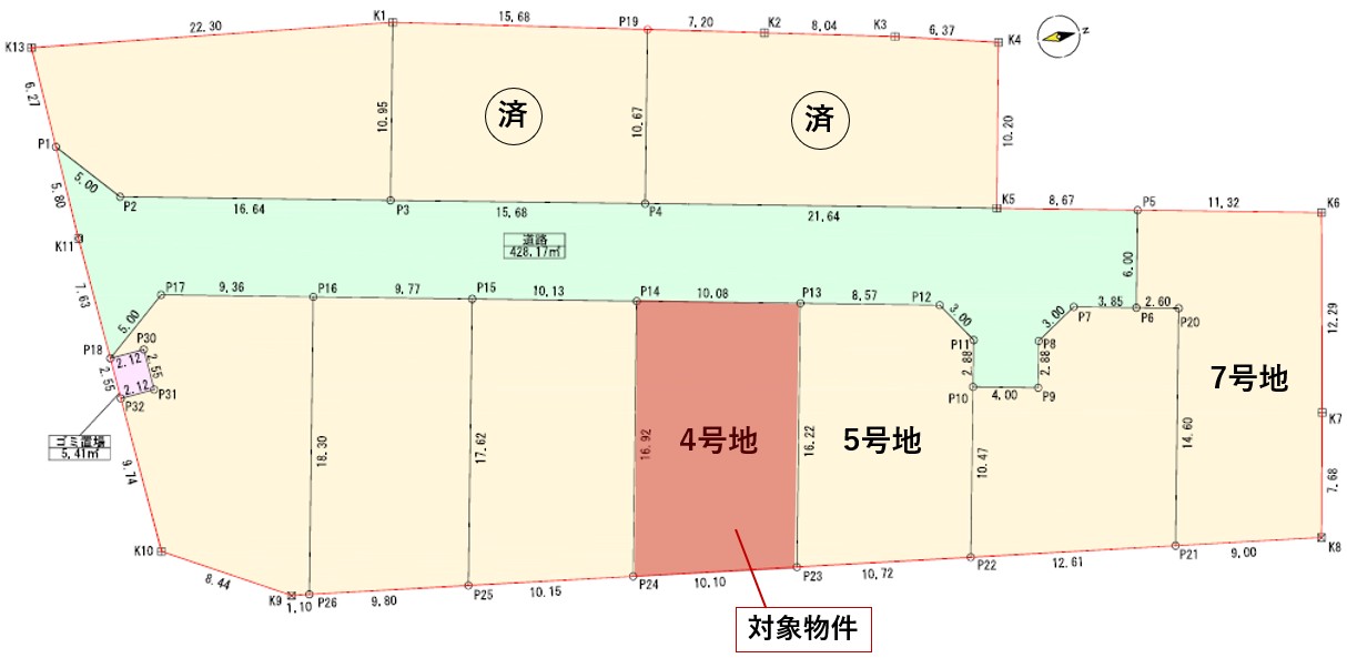 塩竃市清水沢3丁目　4号地