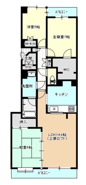 泉区　パークシティ泉中央セントラル